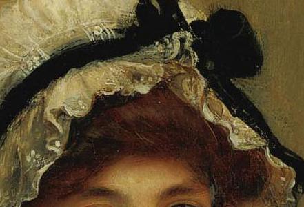 Фрагмент THE FLOWER GIRL