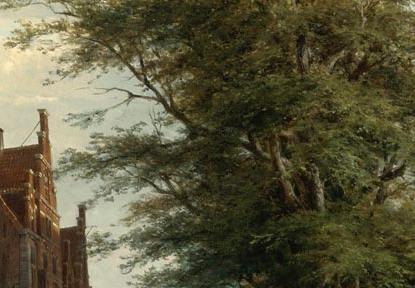 Фрагмент THE GEMEENLANDSHUIS AND THE OLD CHURCH