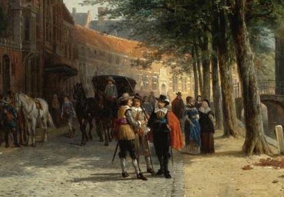 Фрагмент THE GEMEENLANDSHUIS AND THE OLD CHURCH