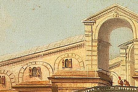 Фрагмент The Grand Canal at the entrance to the Canareggio with San Geremia Venice