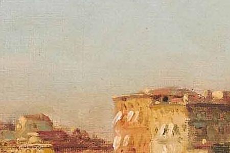 Фрагмент The Grand Canal Venice with Santa Maria della Salute