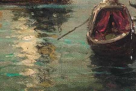 Фрагмент The Grand Canal Venice with Santa Maria della Salute