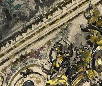 Фрагмент THE GREAT PALACE, PETERHOF DIN DE LUXEMBOURG, PARIS