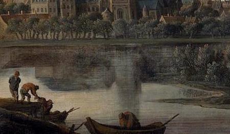 Фрагмент THE HAGUE-A PANORAMIC VIEW OF RHEE