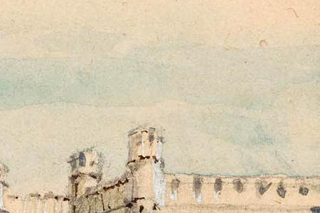 Фрагмент The Imperial Stables in Peterhof