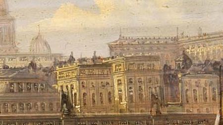 Фрагмент The Mausoleum of Hadrian in Rome