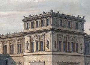 Фрагмент The new Hermitage in St. Petersburg in the 19th century