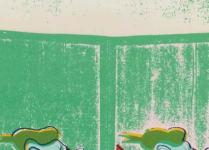 Фрагмент The New Spirit в салатовых тонах