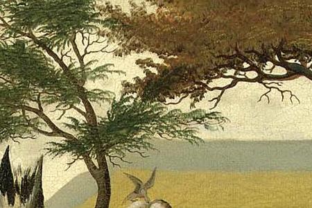 Фрагмент THE PEACEABLE KINGDOM WITH THE LEOPARD OF SERENITY