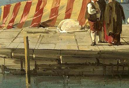 Фрагмент THE PIAZZETTA VENICE WITH THE SOUTHWEST 2