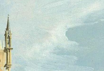 Фрагмент THE PIAZZETTA VENICE WITH THE SOUTHWEST