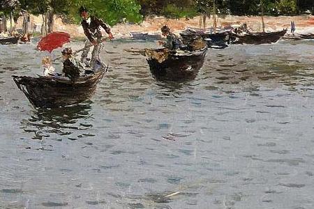 Фрагмент The Public Gardens Venice