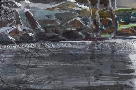 Фрагмент The tranquil farm