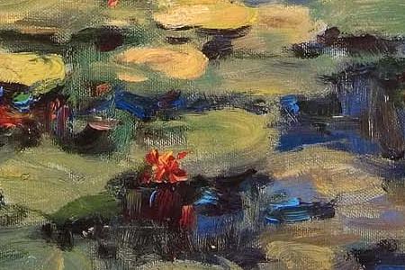 Фрагмент The water garden.