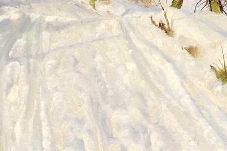 Фрагмент TRACKS IN THE SNOW