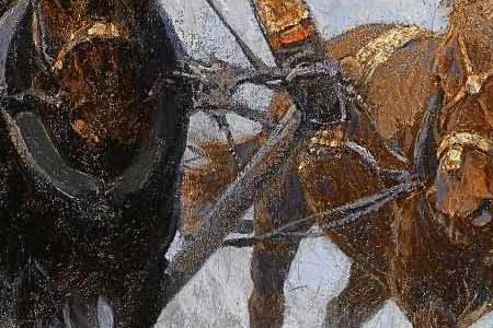 Фрагмент TROIKA RACING THROUGH THE SNOW