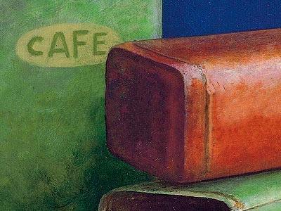 Фрагмент Цветные баночки для чая II