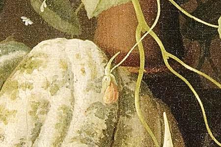 Фрагмент Цветы и фрукты.1855.