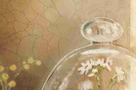 Фрагмент Цветы в белой вазе