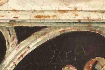 Фрагмент Цветы в белой вазе