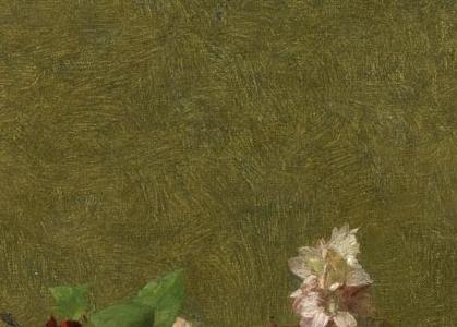 Фрагмент Цветы в композиции