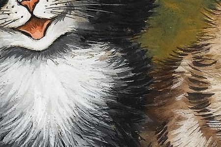 Фрагмент Two little kittens