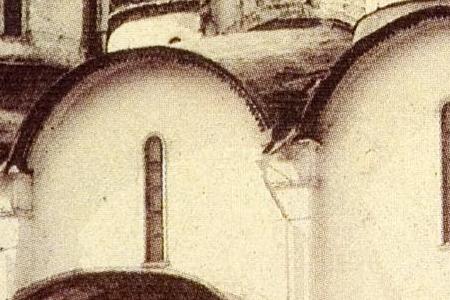 Фрагмент Успенский собор.1883.