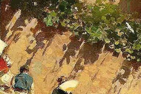 Фрагмент Утро в  Вениции