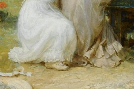 Фрагмент В саду