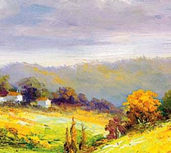 Фрагмент Valley View II