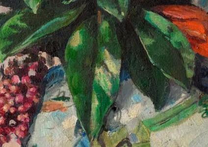 Фрагмент VASE DE FLEURS