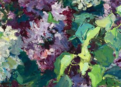 Фрагмент VASE OF LILACS