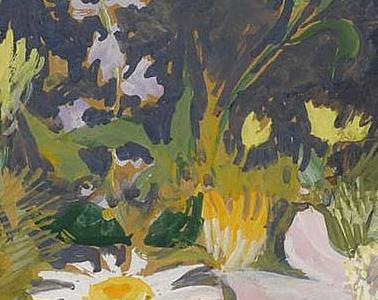 Фрагмент Ваза с цветами