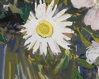 Фрагмент Ваза с цветами