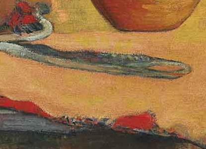 Фрагмент Ваза с цветами