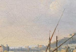 Фрагмент Вечер на набережной в Неаполе