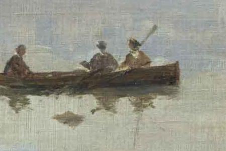 Фрагмент ВЕЧЕРИНКА ПО РЫБАЛКЕ У ПОБЕРЕЖЬЯ ЛА-ВУАШЕР