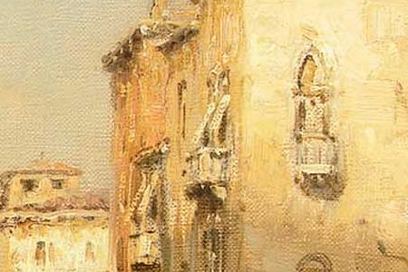 Фрагмент Venetian canal