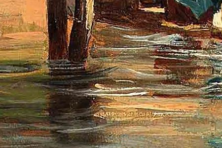 Фрагмент Venetian washday