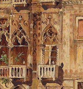 Фрагмент Венецианский пейзаж