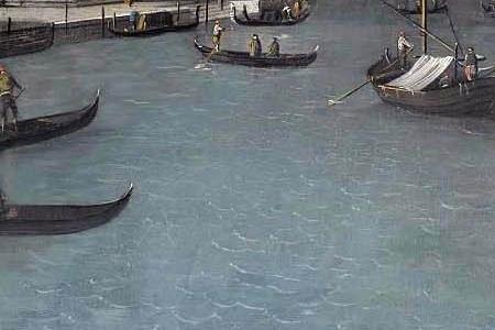 Фрагмент VENICE THE ENTRANCE TO THE GRAND