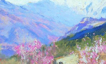 Фрагмент Весна в Италии