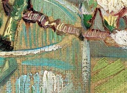 Фрагмент Ветка в стакане