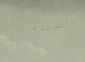 Фрагмент Вид Летнего сада и Гагаринской набережной с Петербургской стороны