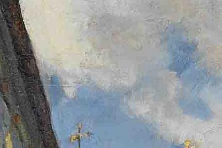 Фрагмент ВИД НА ПЕЧЕРСКИЙ МОНАСТЫРЬ