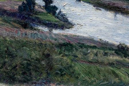 Фрагмент Вид на Сену в провинции