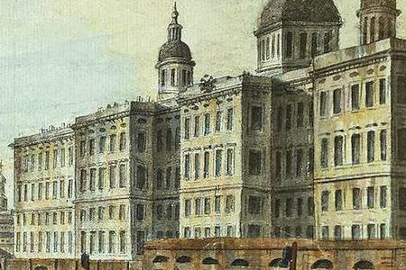 Фрагмент Вид на Воспитательный дом