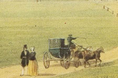 Фрагмент Вид Новодевичьего монастыря.