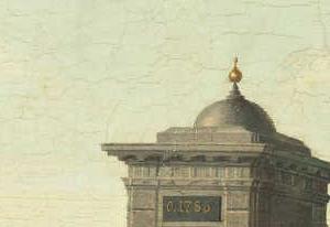 Фрагмент Вид Обуховского моста в Петербурге