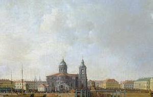 Фрагмент Вид Петербурга в день празднования 100-летия города